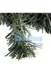 Еловый венок Neon-night Ø 45 см, ПВХ