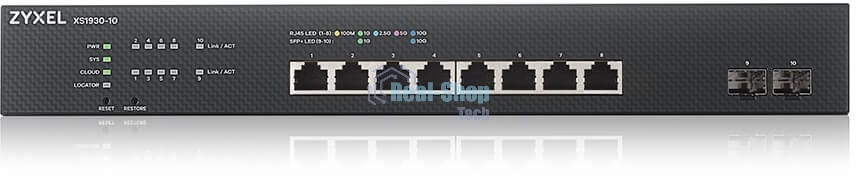 Коммутатор Zyxel NebulaFlex XS1930-10-ZZ0101F 2SFP+ управляемый
