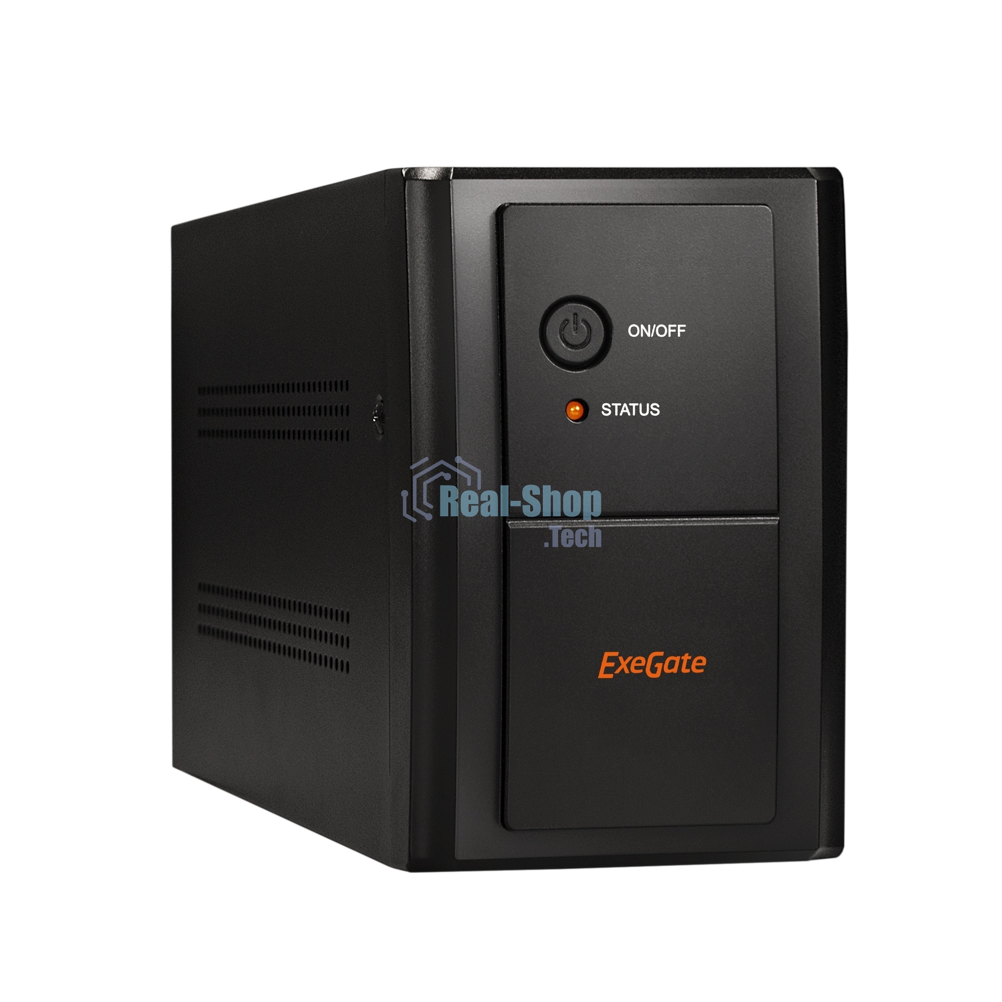 Источник бесперебойного питания ExeGate SpecialPro UNB-2200.LED.AVR.EURO.RJ.USB 2200VA/1300W, LED, AVR, 4 евророзетки, RJ45/11, USB, черный