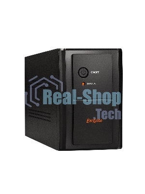 Источник бесперебойного питания ExeGate SpecialPro UNB-2200.LED.AVR.EURO.RJ.USB 2200VA/1300W, LED, AVR, 4 евророзетки, RJ45/11, USB, черный