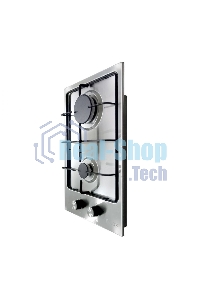 Газовая варочная панель LEX GVS 320 IX1000/3000Вт 2конфорки нерж.сталь