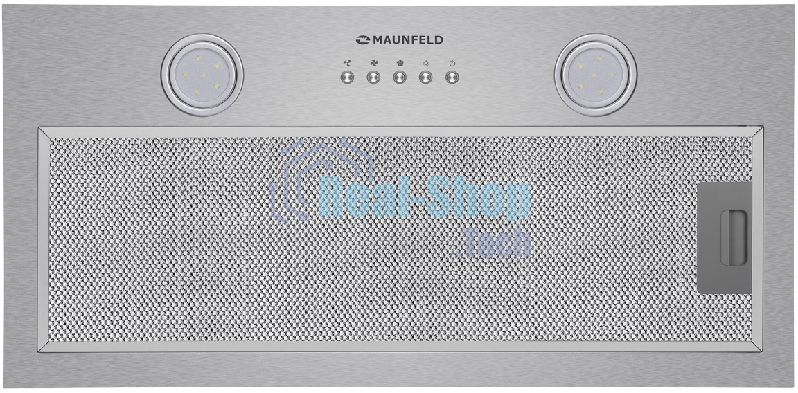 Вытяжка встраиваемая Maunfeld Trapeze 602M нержавеющая сталь, 60 см, 1150 куб. м/ч, 54 дБ