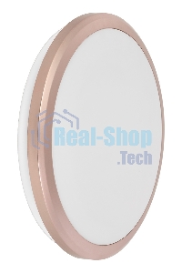 Светильник LED ДПБ 3205 24Вт IP54 4000K круг роз. золото LDPB0-3205-24-4000-K01 IEK