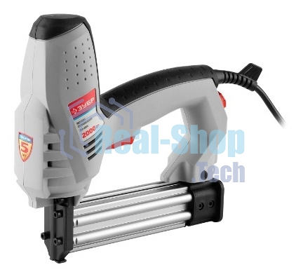 Степлер Зубр ЗСП-2000 20уд/мин гвозди 15-30мм скобы 15-25x6мм