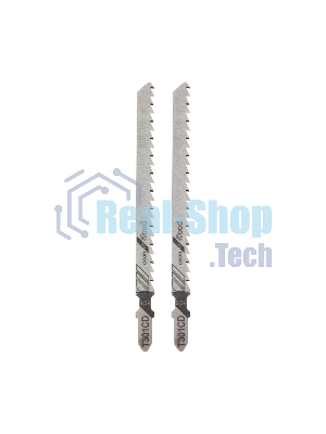 Пилка для электролобзика Kranz 115 мм 8 з/д 6-60 мм T301CD (2 шт./уп.) (дерево)