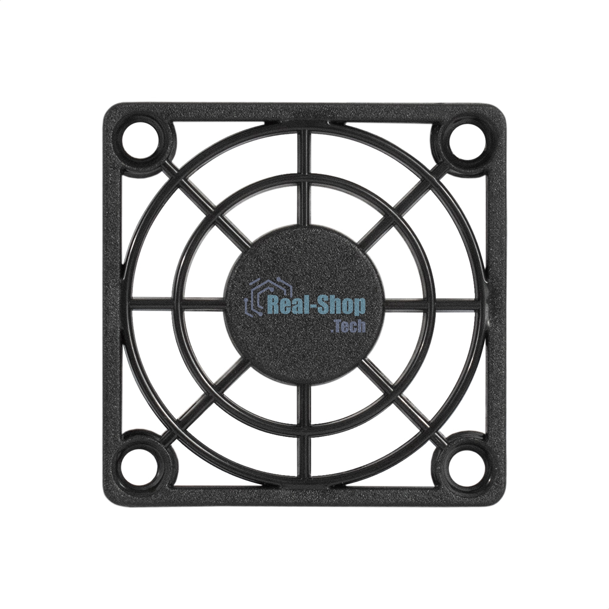 Решетка для вентилятора 40x40 ExeGate EG-040PSB (40x40 мм, пластиковая, квадратная, черная)