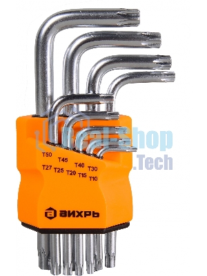 Набор ключей имбусовых Torx 73/6/5/12
