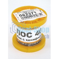 Припой ПОС-40 диаметр 1,5 мм с канифолью 50 гр