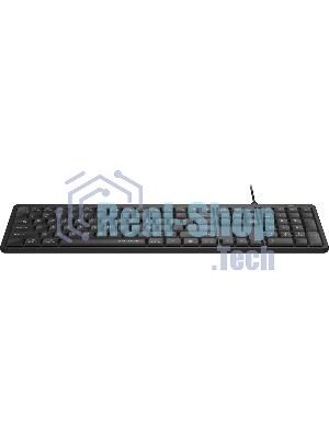 Клавиатура A4Tech FX55 черный USB slim Multimedia кабель 1.5м
