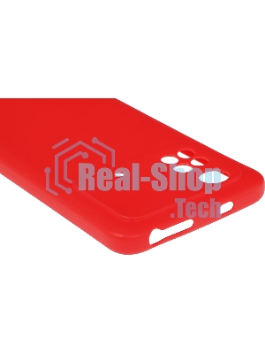 Чехол (клип-кейс) DF poCase-03 для Poco M4 Pro (4G) красный