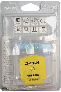 Картридж струйный Cactus CS-C9393 желтый для №88 HP Officejet Pro K550 (29мл)