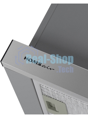 Вытяжка встраиваемая HOMSair FLAT 60 серебристый, 60 см, 520 куб. м/ч, 47 д