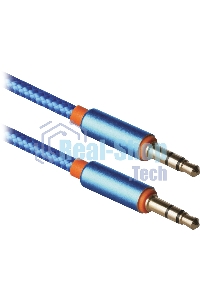 Кабель аудио Defender 3.5мм 1.2M Jack M- Jack Mсиний