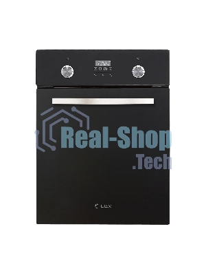 Духовой шкаф LEX EDP 4590 BL Matt Editionобъем 55л, LED таймер, 9 функций, встраиваемый