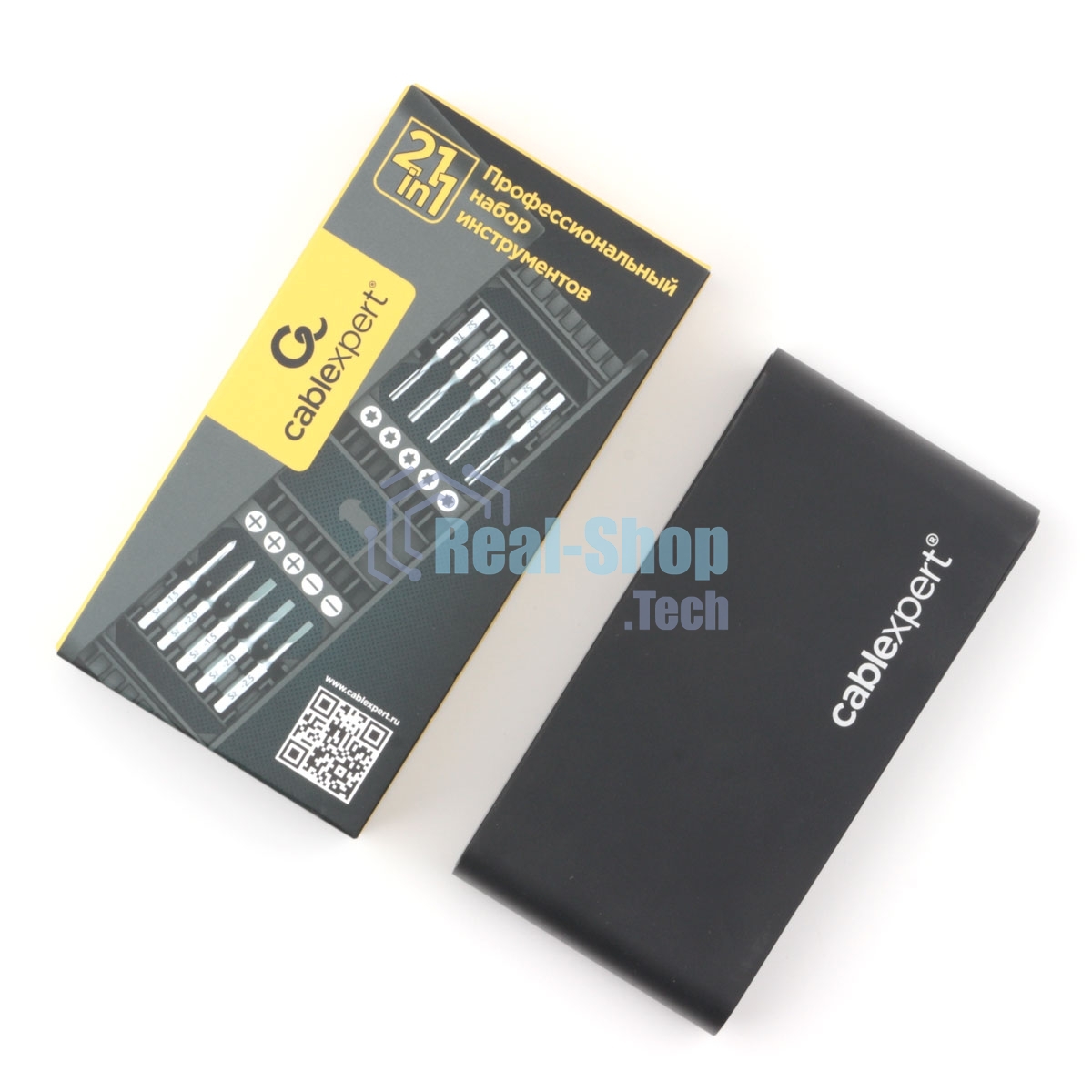Отвертка с набором бит Cablexpert TK-SD-09R (21 предмет)