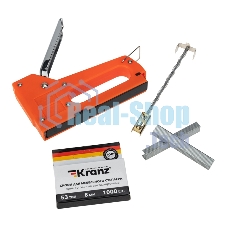 Набор: степлер с металлической ручкой + 2000 шт. скоб 8 мм (тип 53)