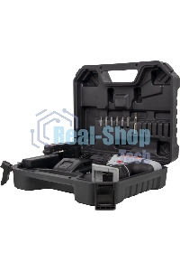 Дрель-шуруповерт аккумуляторная Ресанта ДА-20-2ЛК 75/14/11, Аккумуляторная, 20В, 2 АКБ, Кейс