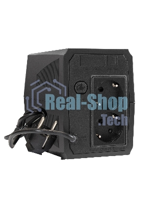 Источник бесперебойного питания ExeGate Power Back BNB-500.LED.2SH 500VA/300W, LED, 2*Schuko, черный