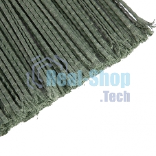 Метла полипропиленовая Сибртех, 270х260 мм, плоская распушенная, без черенка