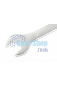 Ключ комбинированный, 19 мм, CrV, матовый хром Stels