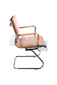 Кресло компьютерное Бюрократ CH-993-Low-V/Camel светло-коричневый, низкая спинка, искусственная кожа