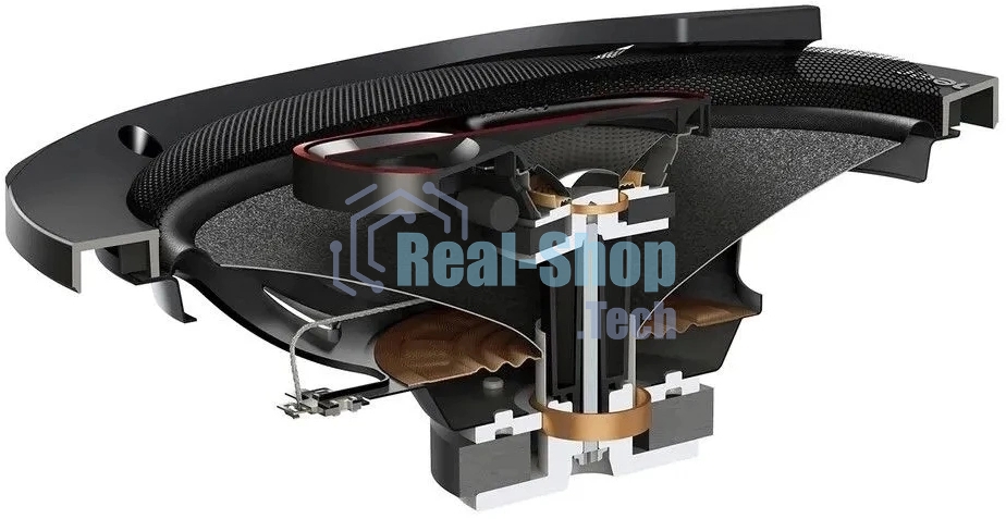 Колонки автомобильные Pioneer TS-R6951S 400Вт 4Ом 15x23см (6x9дюйм) (ком.:2кол.) коаксиальные трехполосные