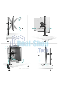 Кронштейн ONKRON D101E для монитора 13