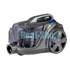 Пылесос BBK BV1900 серый/синий, 400/2200 Вт, уборка сухая, пылесборник контейнер 3 л