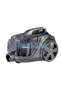 Пылесос BBK BV1900 серый/синий, 400/2200 Вт, уборка сухая, пылесборник контейнер 3 л