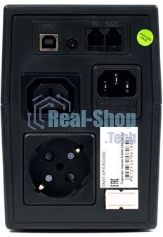 Источник бесперебойного питания Бастион SKAT-UPS 800/400 220В 480 Вт 1 АКБ 9А·ч внутр. меандр. стабилизация напряжения