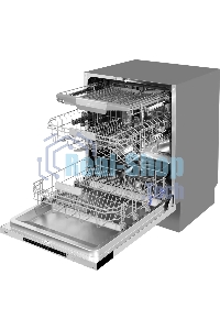 Встраиваемая посудомоечная машина Monsher MD 6003, серебристый, 59.8 см, 14 компл., 52 дБ, класс A++