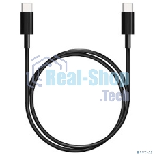 Кабель Bion USB Type-C to Type-C (CM/CM), 100W, USB 3.1, 4K@60Hz, 10Gbps, 1 м, черный BXP-CCP-USBC3.1-CMCM-1M-B
