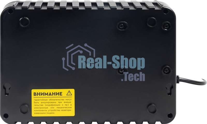 Источник бесперебойного питания SMARTWATT UPS SAFE 600 Line-interactive 600VA/360W Brick (Euro x3, LED, 255x175x93(мм), 4,2 кг, гарантия 24мес. (ИБП