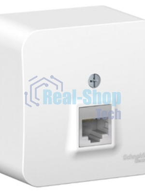 Розетка компьютерная ОП Blanca RJ45 кат.5e изол. пласт. бел. SchE BLNIA045001
