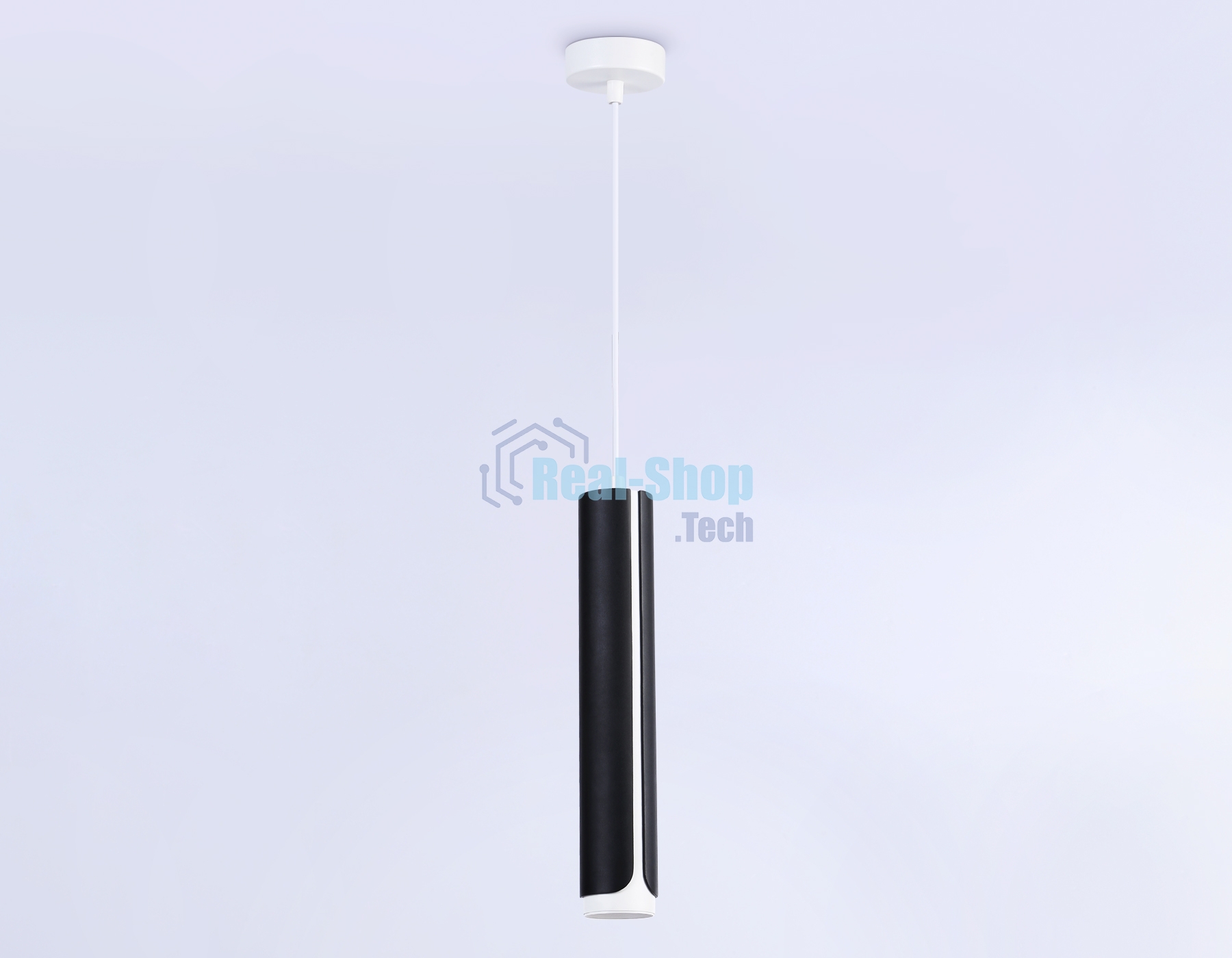 Светильник Ambrella light TN51611 BK/WH черный/белый GU10 D58*1300