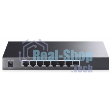 Коммутатор TP-Link SMB TL-SG2008 8-port Pure-Gigabit Desktop Smart Switch, 8 10/100/1000Mbps RJ45 ports, Tag-based VLAN, STP/RSTP/MSTP, IGMP V1/V2/V3 Snooping, DHCP Filtering, 802.1P Qos, Rate Limiting, Voice VLAN,