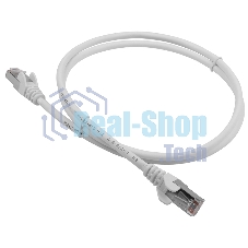 Кабель Патч-корд Lanmaster LSZH FTP кат.5e, 7.0 м, серый