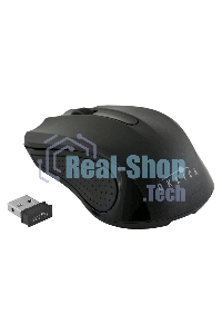 Мышь беспроводная Oklick 485MW черный, 1200 dpi, радиоканал, USB, кнопки - 3