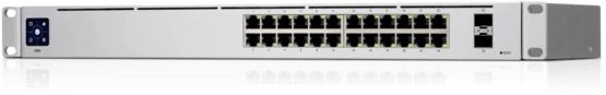 Коммутатор 24PORT 1000M 2SFP USW-24 UBIQUITI