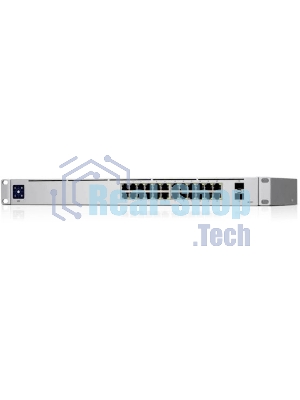 Коммутатор 24PORT 1000M 2SFP USW-24 UBIQUITI