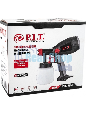 P.I.T Краскораспылитель PSG3020-C МАСТЕР (550Вт,700мл/мин,сопло 2,5 мм,бачок 800 мл,SDS разъем) PSG3020-C