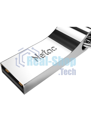 Флешка USB Netac U275 (NT03U275N-008G-20SL), 8Gb, USB 2.0, R/W 50/15, серебристый
