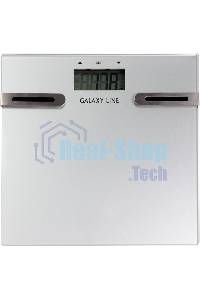 Весы напольные многофункциональные Galaxy Line GL 4855, серый, электронные, элемент питания типа 