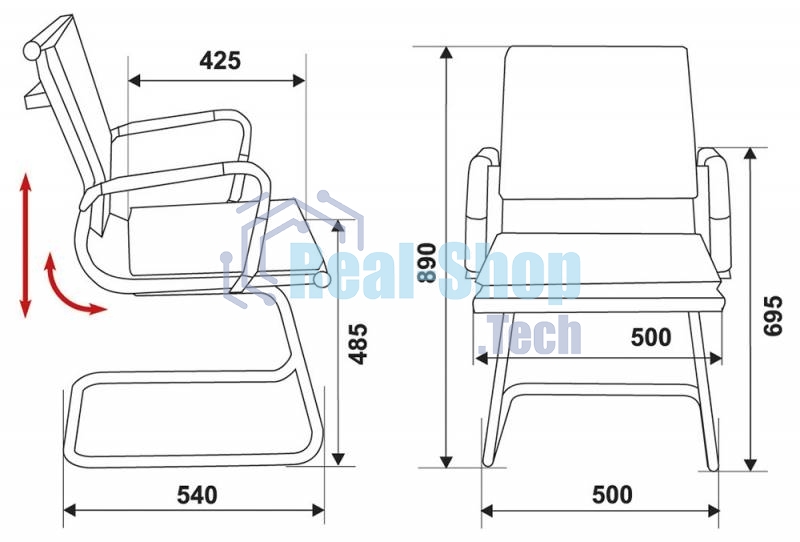 Кресло компьютерное Бюрократ CH-993-Low-V/Camel светло-коричневый, низкая спинка, искусственная кожа
