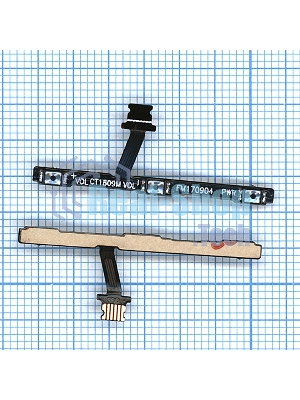 Шлейф кнопки включения и кнопок громкости для Meizu M6