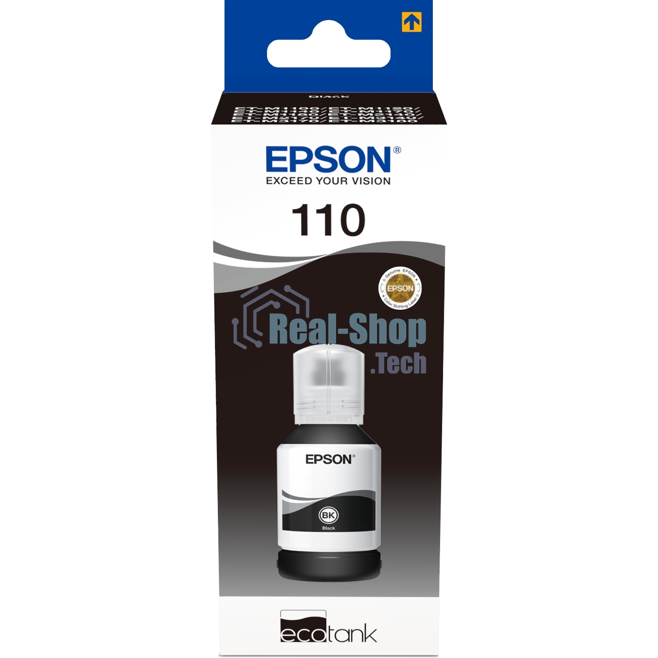 Чернила Epson MX1XX XL C13T03P14A черный (6000 стр.) (120 мл) для Epson M1100/1120/2140