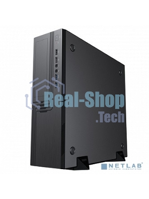 Компьютерный корпус Slim Case Powerman EL555 черный PM-300ATX 2хUSB 3.0+2хUSB 2.0,HD,Audio mATX, miniATX