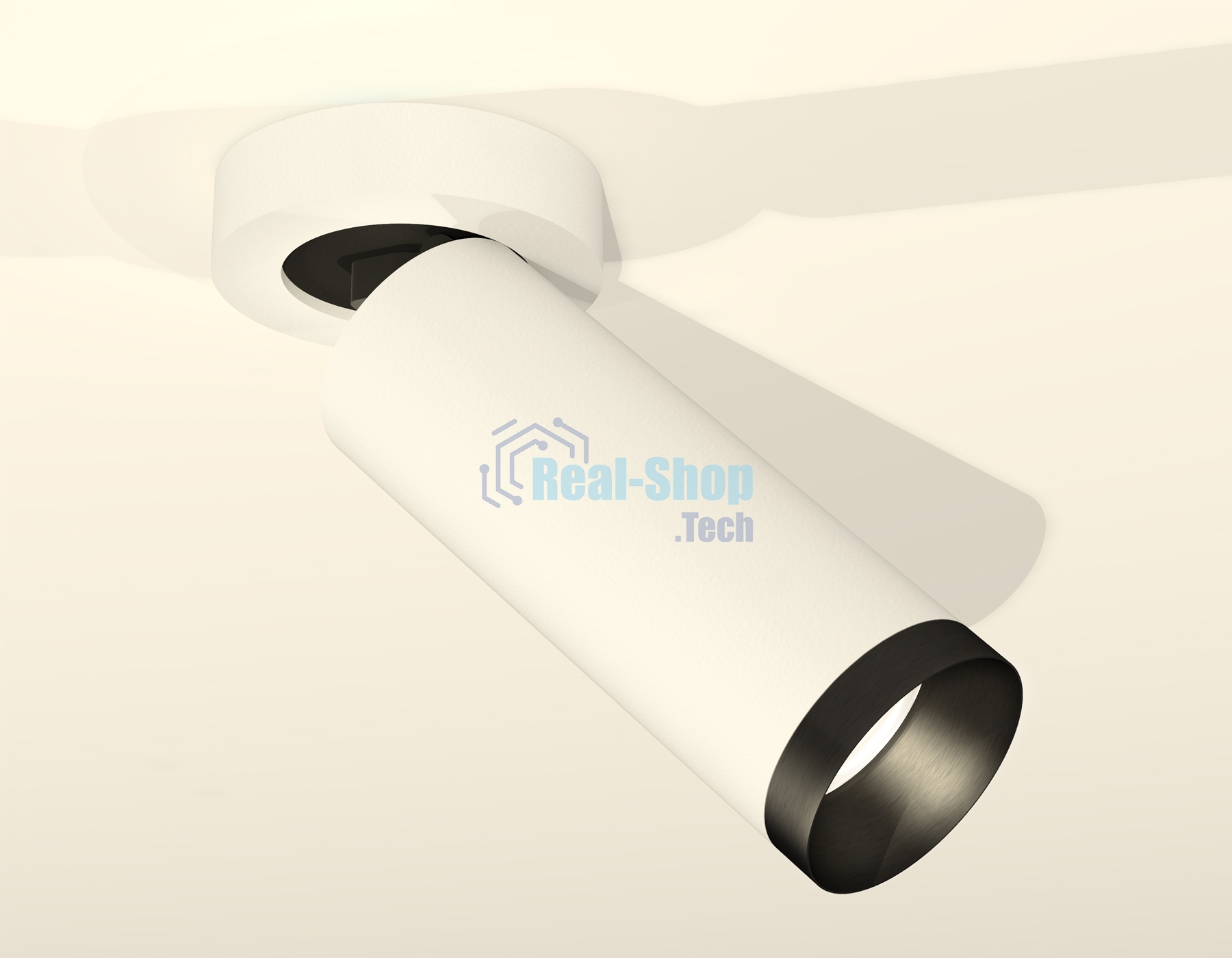 Светильник Ambrella Light XM6342201 SWH/PBK белый песок/черный полированный MR16 GU5.3 (A2228, C6342, N6131)