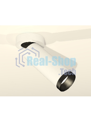 Светильник Ambrella Light XM6342201 SWH/PBK белый песок/черный полированный MR16 GU5.3 (A2228, C6342, N6131)