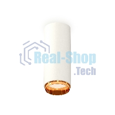 Светильник Ambrella Light XS6342005 SWH/PYG белый песок/золото желтое полированное MR16 GU5.3 (C6342, N6124)